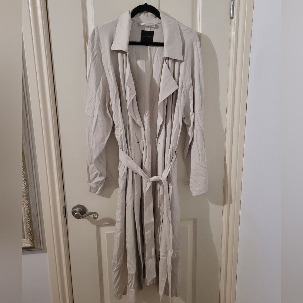 Dynamite Maxi Trench Jacket - Picture 3 of 5
